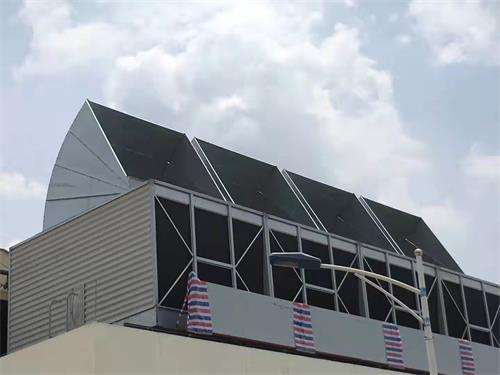 影響閉式冷卻塔冷卻效率的原因(橫流式閉式冷卻塔)