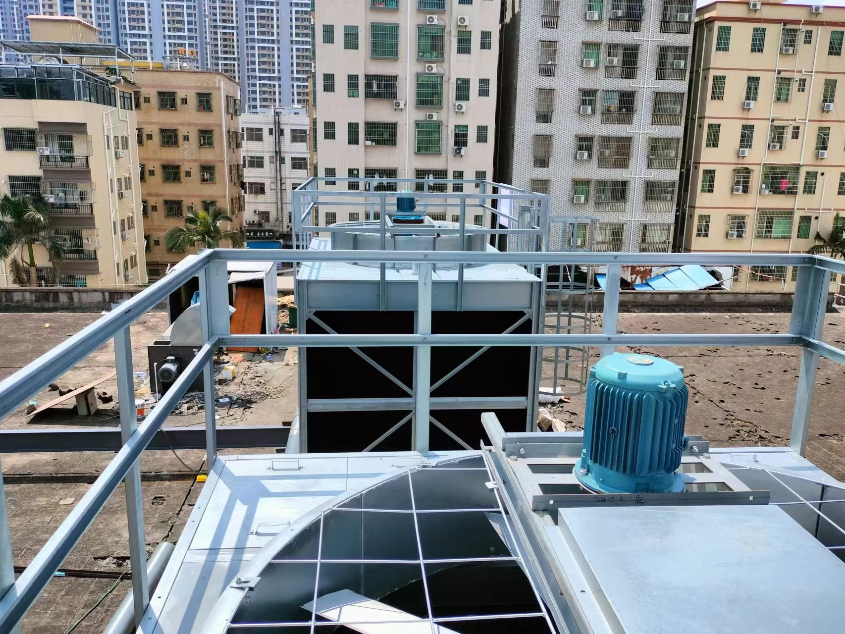 冷卻塔維修的具體過程及維修費用的問題,冷卻塔減速